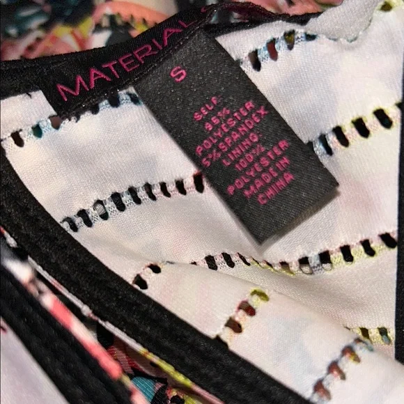 Material Girl Multicolor Geometric High Low Dress - Picture 15 of 15